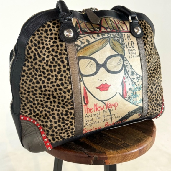 Retired Brighton Iconic Fashionista Handbag Brighton Art Deco Purse - Picture 4 of 10